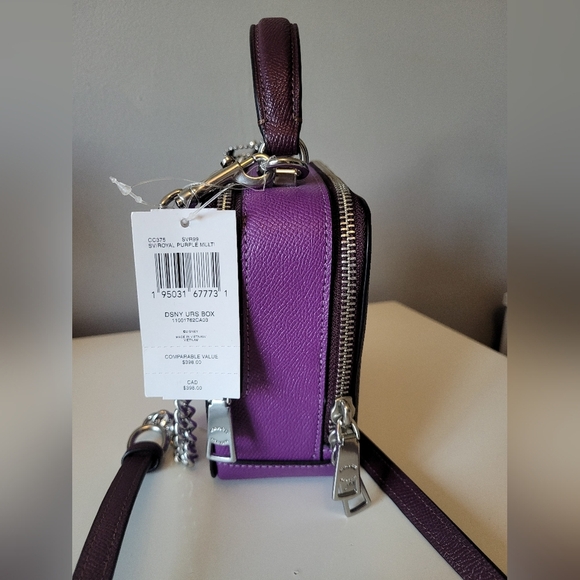 Coach X Disney Little Mermaid Ursula Small Box Crossbody, BNWT - Picture 3 of 11